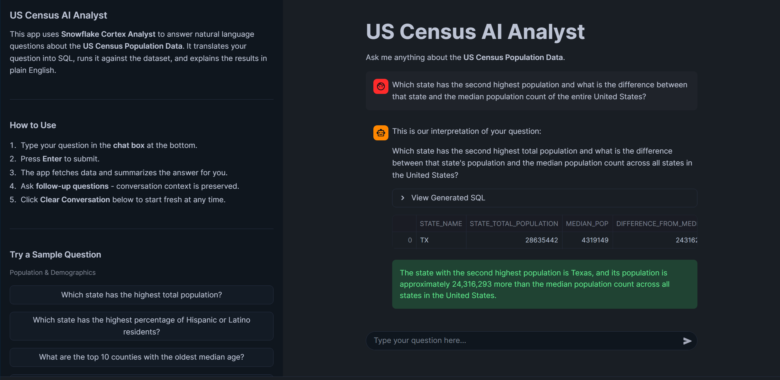 US Census AI Analyst Project